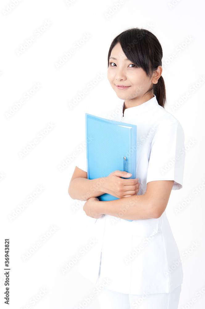 a portrait of pretty asian nurse a portrait of pretty asian nurse