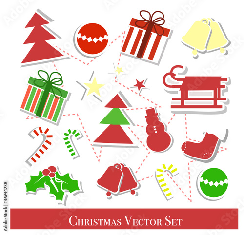 christmas vector set