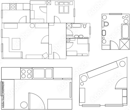 wohnungsgrundriss