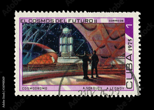 CUBA,  A.Sokolov A.Lednov EL Cosmos Del Futuroll,  circa 1975