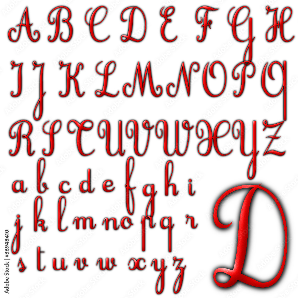 abc alphabet background cursive design Stock Vector | Adobe Stock