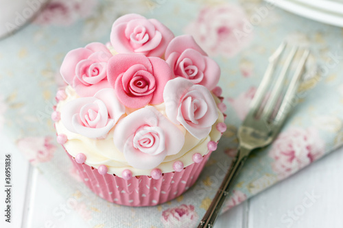 Plakat Rose cupcake