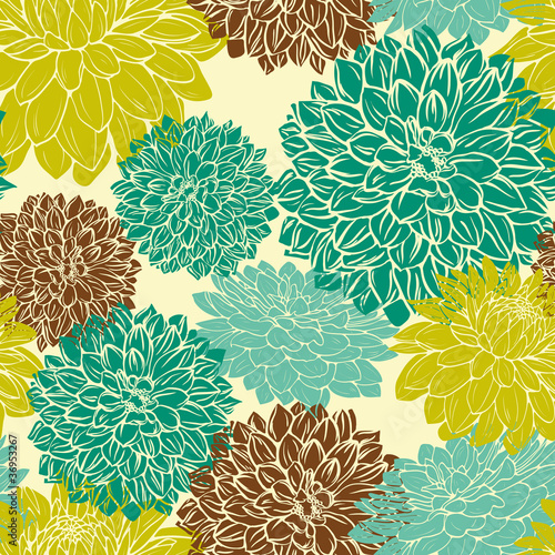 Floral seamless pattern