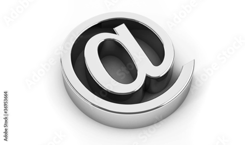 Chrome at symbol
