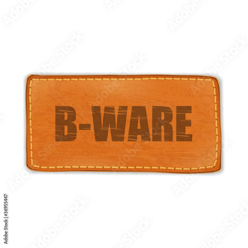 jeans label b-ware I