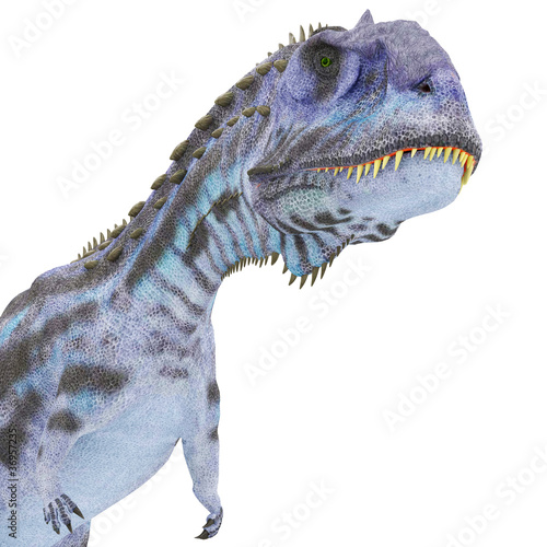 majungasaurus ice blue photo