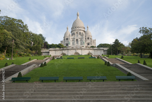 Sacre coeur a montmartre, Paris, France photo