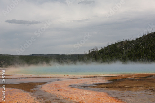 Yellow stone, Pools