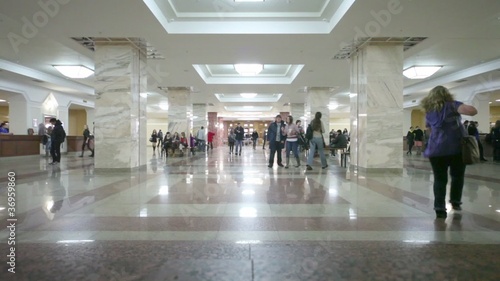 Students in dressing hall of  University
