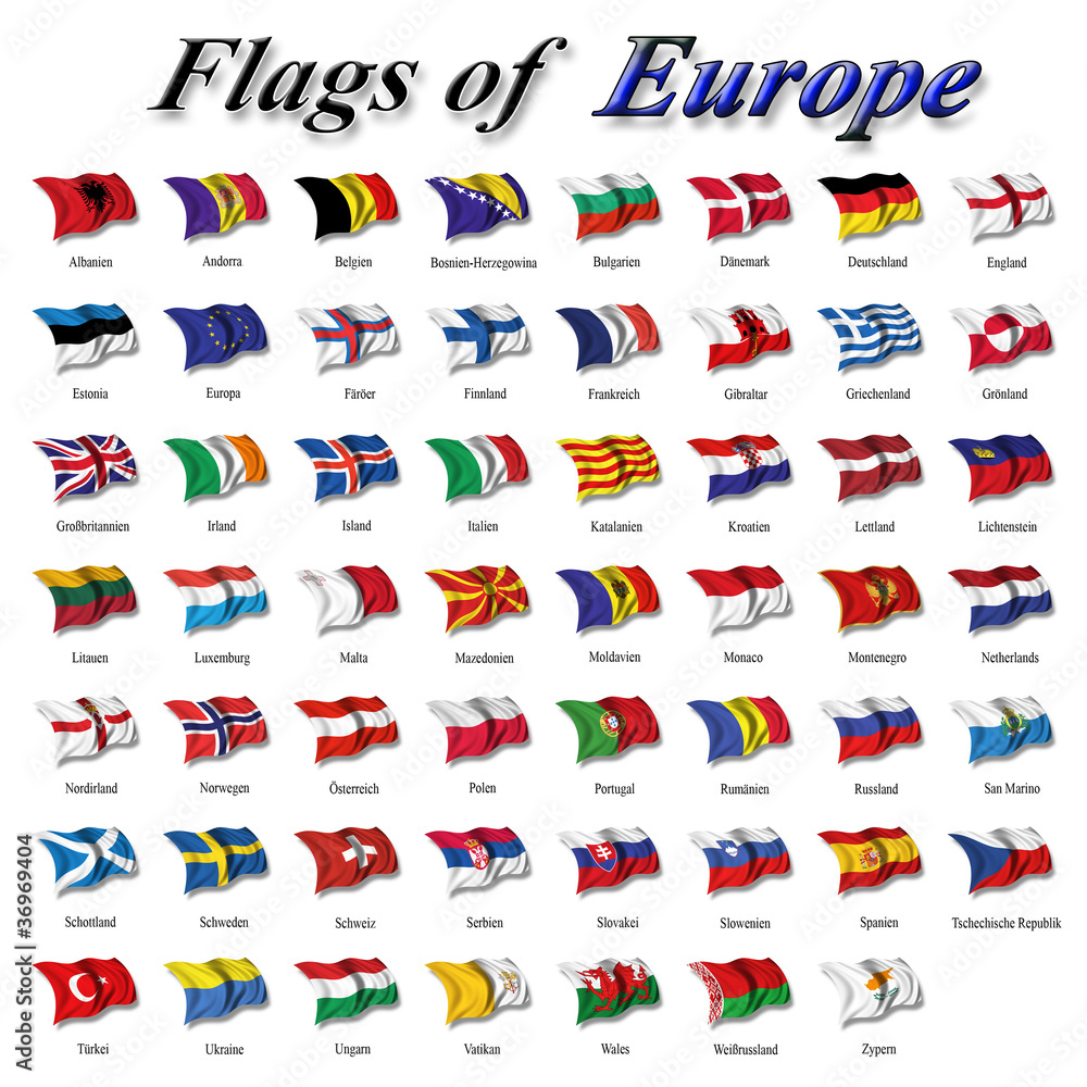Flags of Europe Flags of Europe