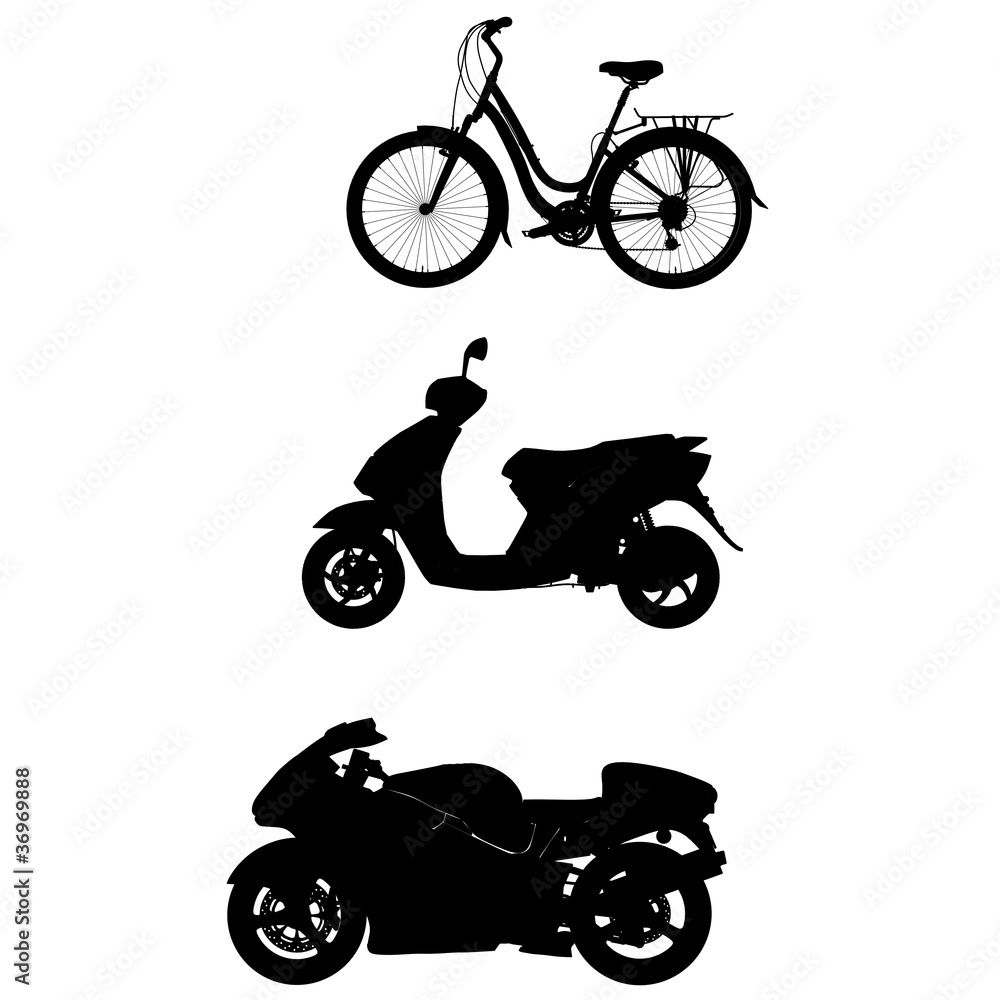 Obraz premium bike motor