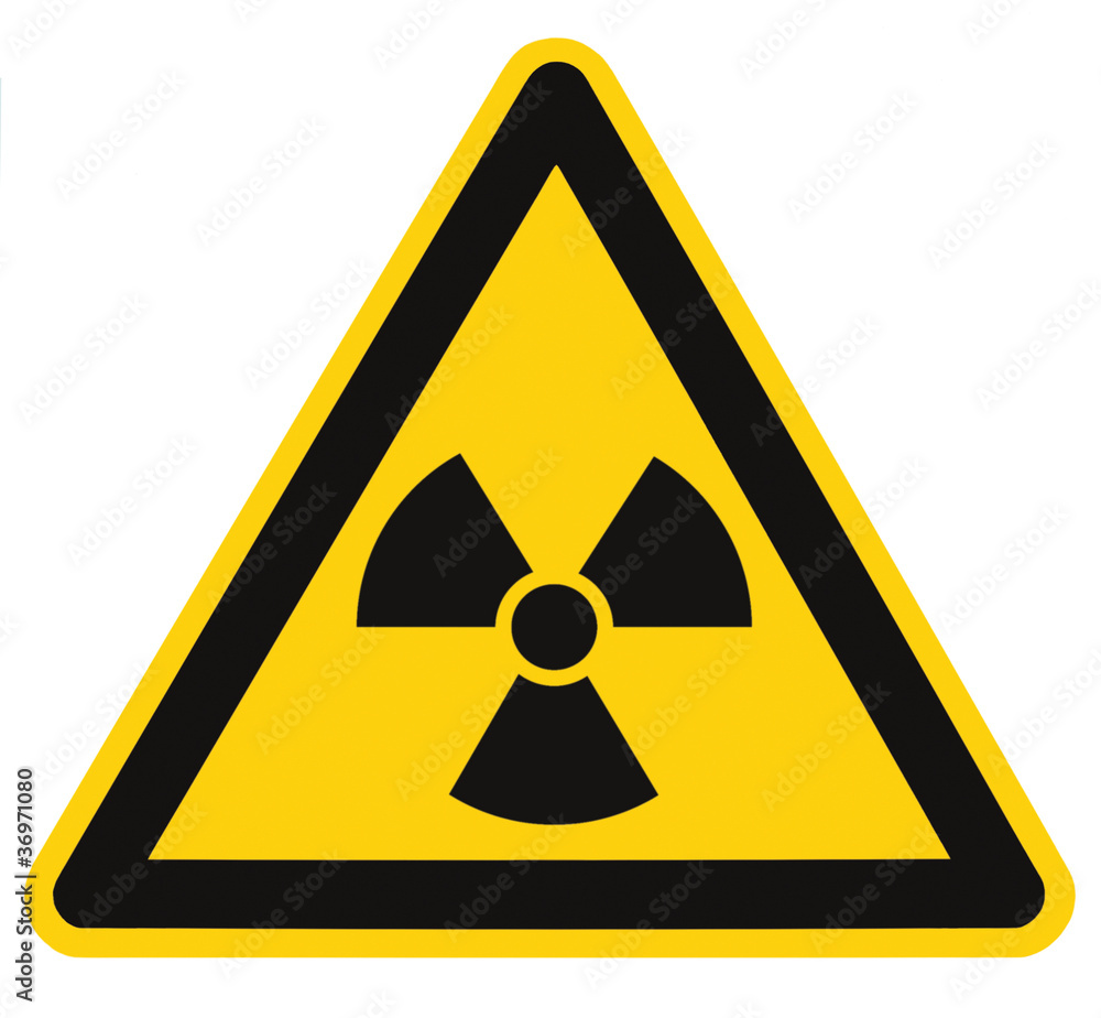 Radiation hazard symbol sign of radhaz threat alert icon Radiation hazard symbol sign of radhaz threat alert icon