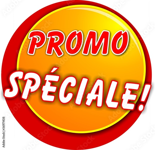 bouton promo spéciale
