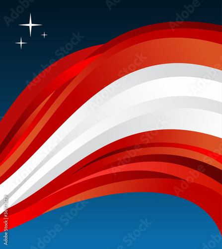 Austria flag illustration background