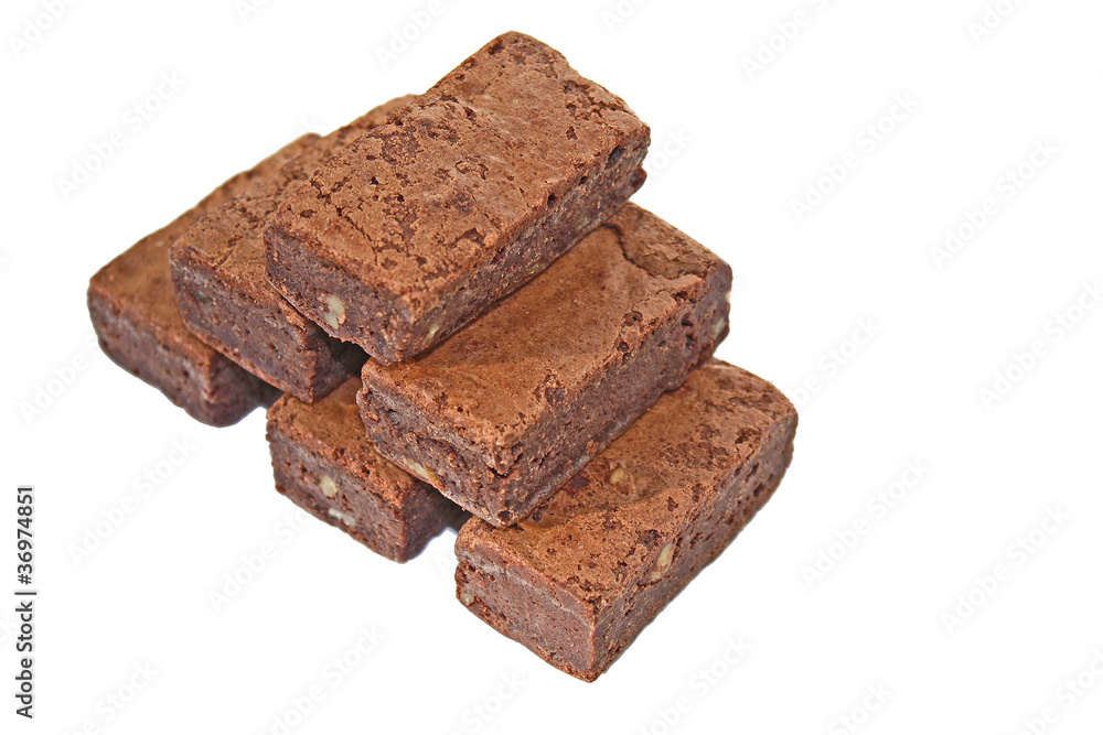 6 brownies 6 brownies