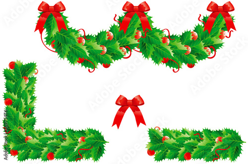 holly  christmas decoration
