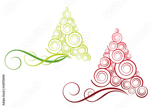 Alberi di Natale stilizzati
