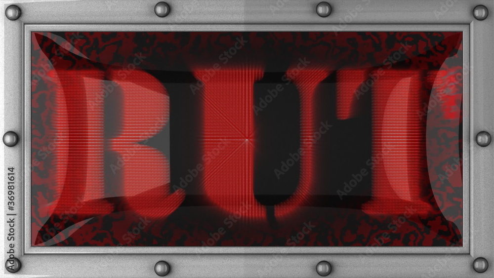loop word on LED loop word on LED