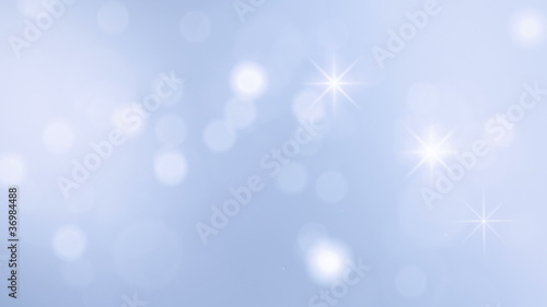 blured blue lights and sparcles   - loopable backgrounds photo