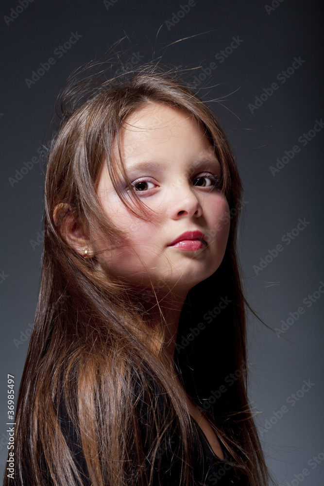 portrait of a young girl portrait of a young girl