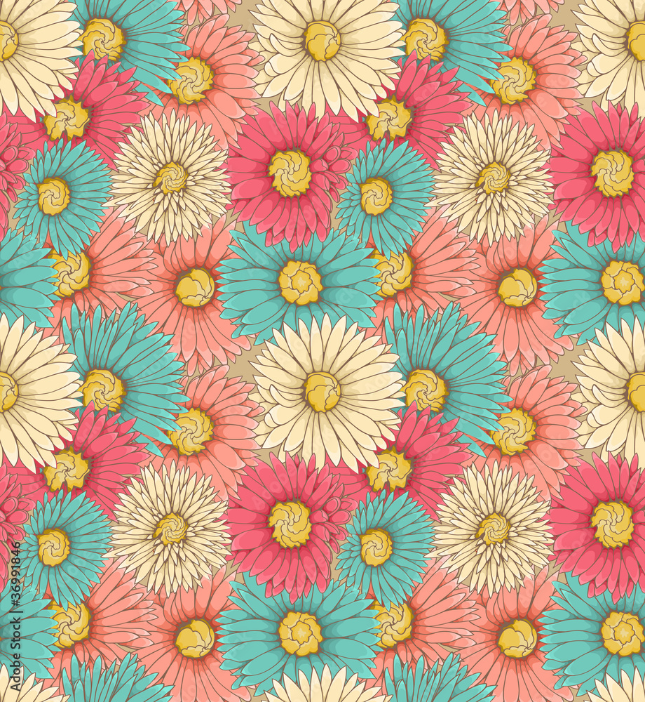 Floral seamless bacground Floral seamless bacground