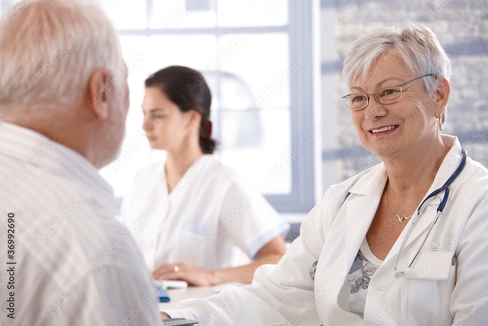 Healthcare consultation at old age Healthcare consultation at old age