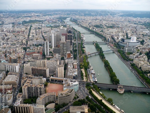 Fototapeta Naklejka Na Ścianę i Meble -  Paris from Eiffel Tower