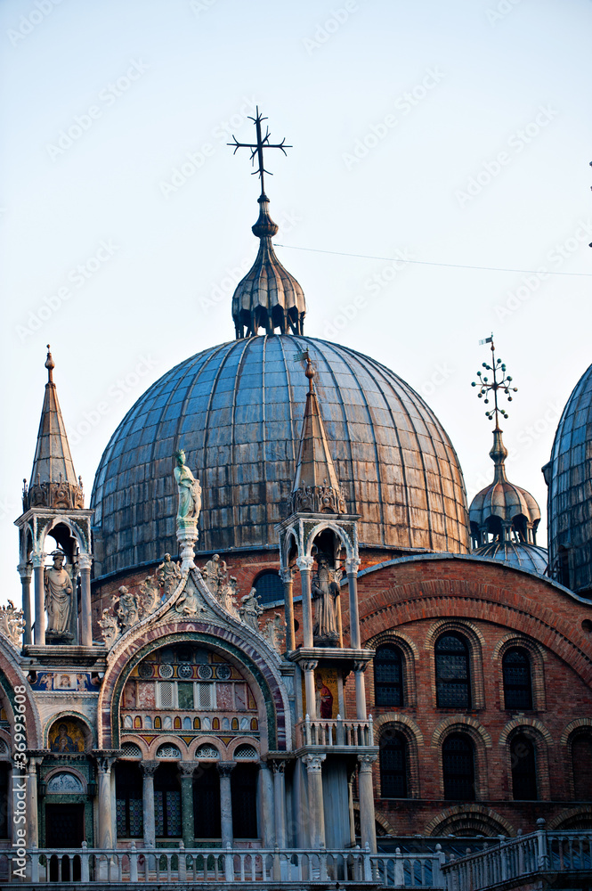 Obraz premium Detail of Basilica di San Marco, Venice