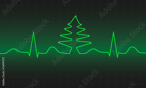 EKG - Weihnachtsbaum_2