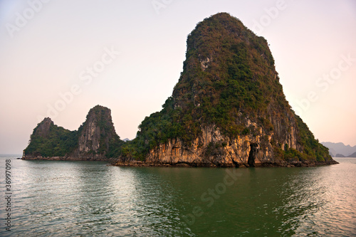 Halong Bay, Vietnam. Unesco World Heritage Site.