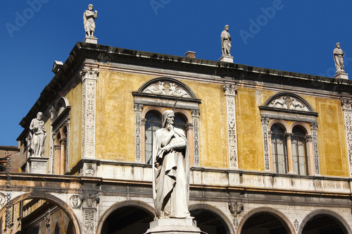 Dante square of Verone - Piazza Dante a Verona photo