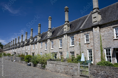 Photos Houses in Vicars Close in Wells, England