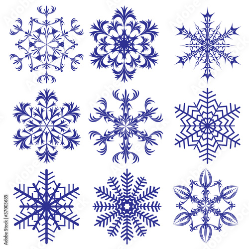 Snowflaker. Vector illustration. photo