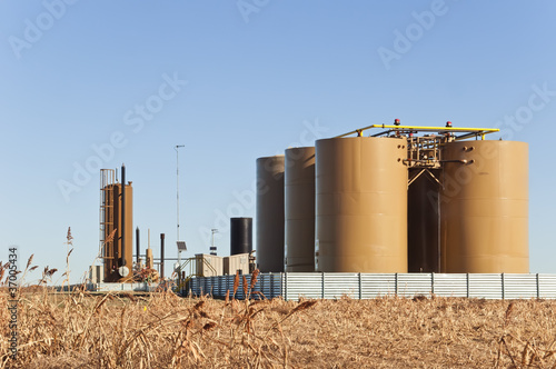 Treater And Tanks For Crude Oil And Condensate