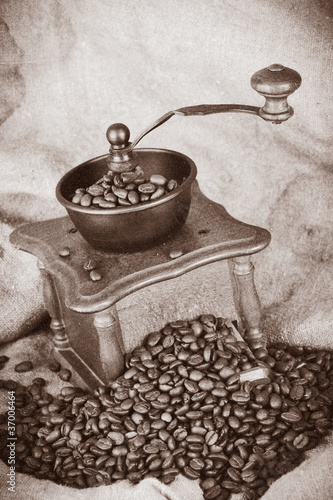 Fotografie, Tablou Manual coffee grinder