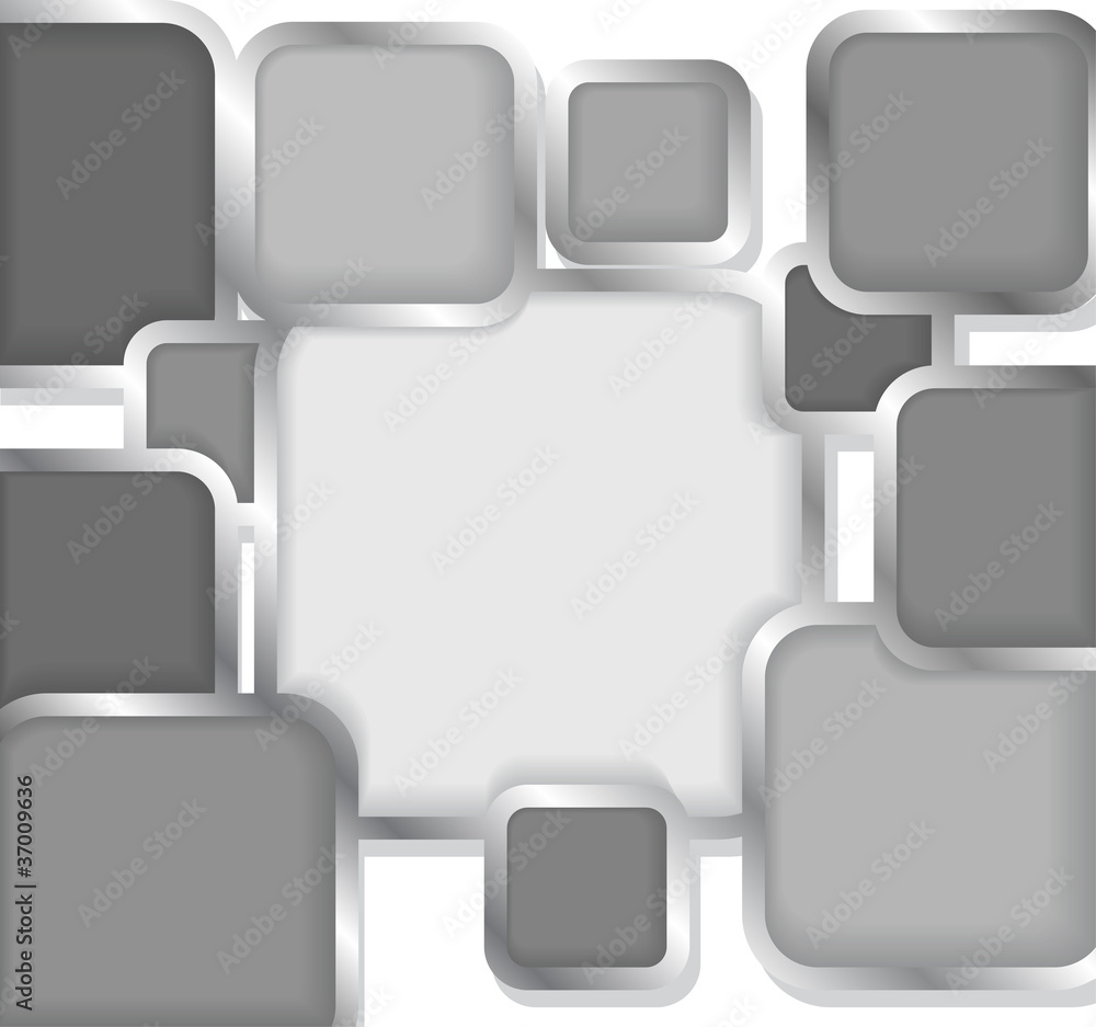 Metallic squares vector background Metallic squares vector background