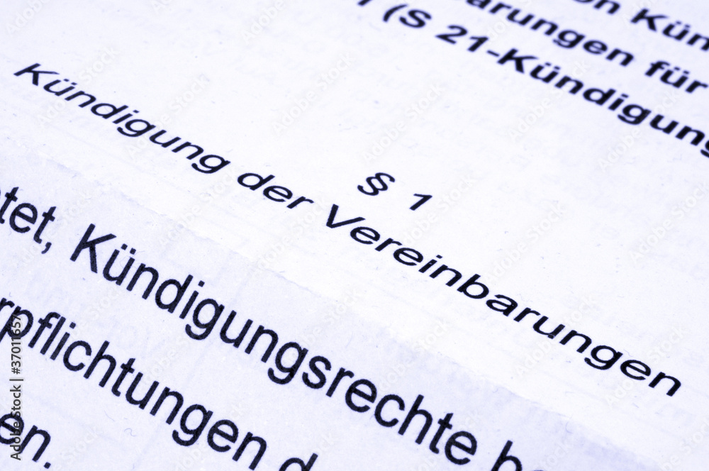 Kündigung Kündigung