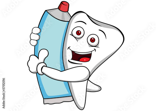 Tooth cartoon