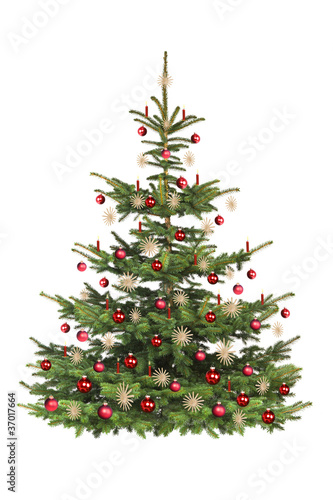 Geschmückter Weihnachtsbaum