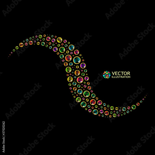 Colorful abstract background.