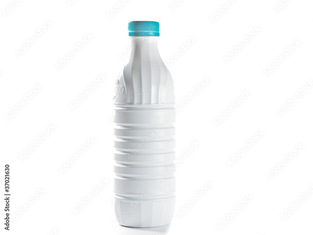 Blank White Plastic Bottle With Lid Blank White Plastic Bottle With Lid