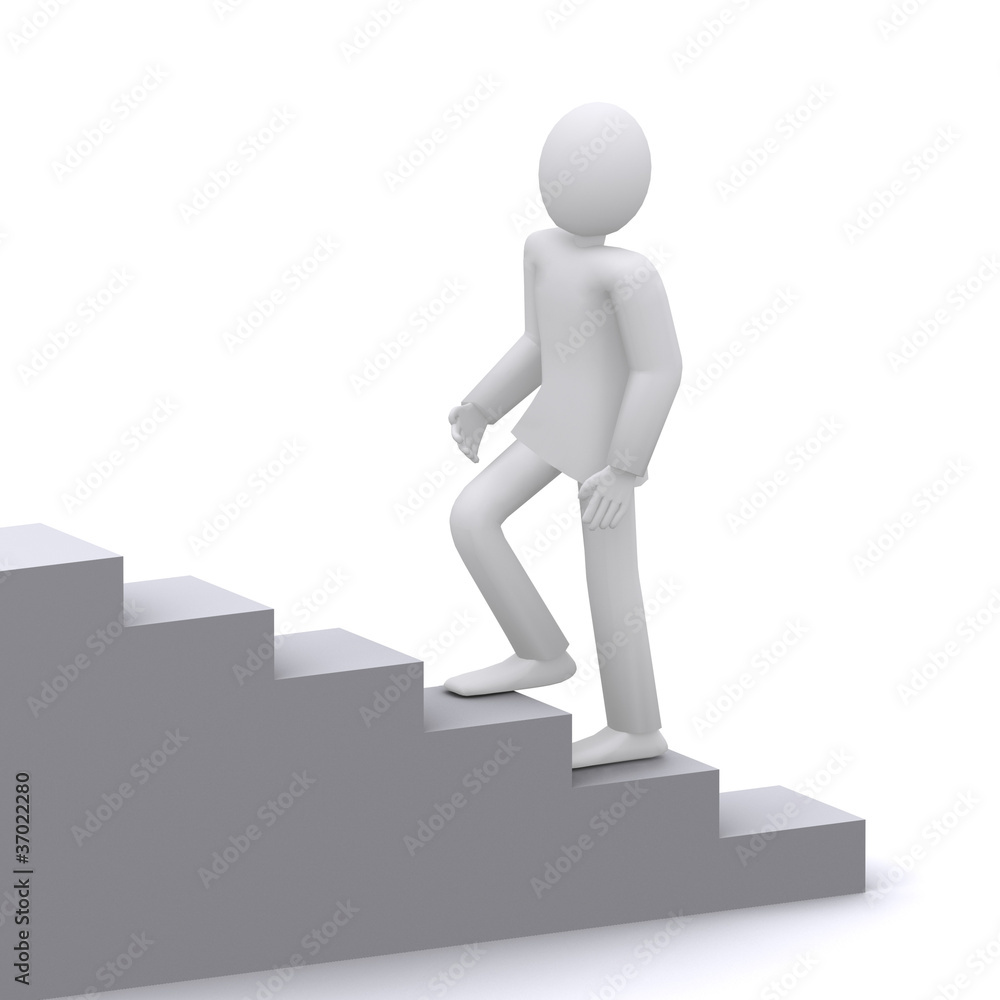 man who climbs the ladder to the pinnacle of success man who climbs the ladder to the pinnacle of success