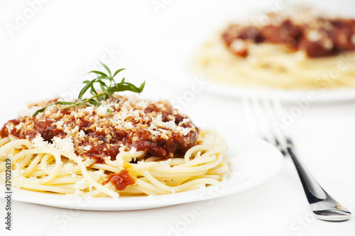 Pasta with tomato sauce