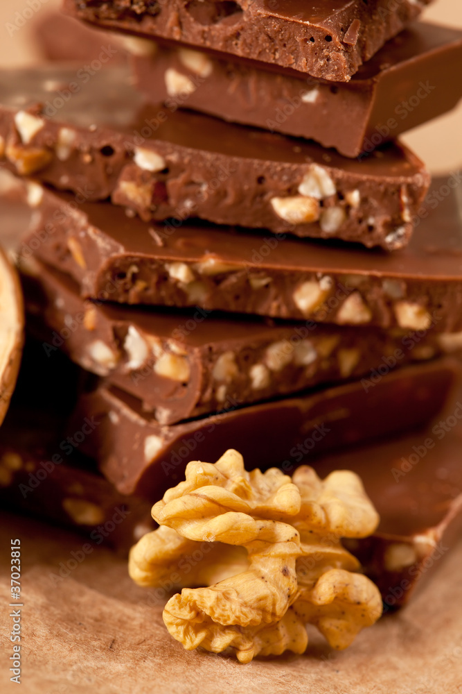 chocolate with nuts chocolate with nuts