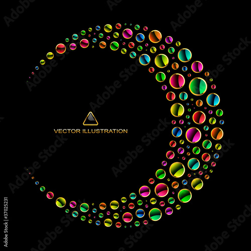 Colorful abstract background.