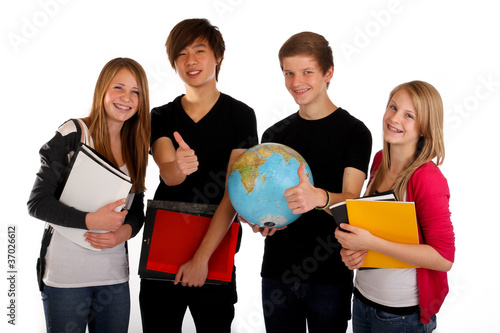 201111 gruppe lernen daumen hoch