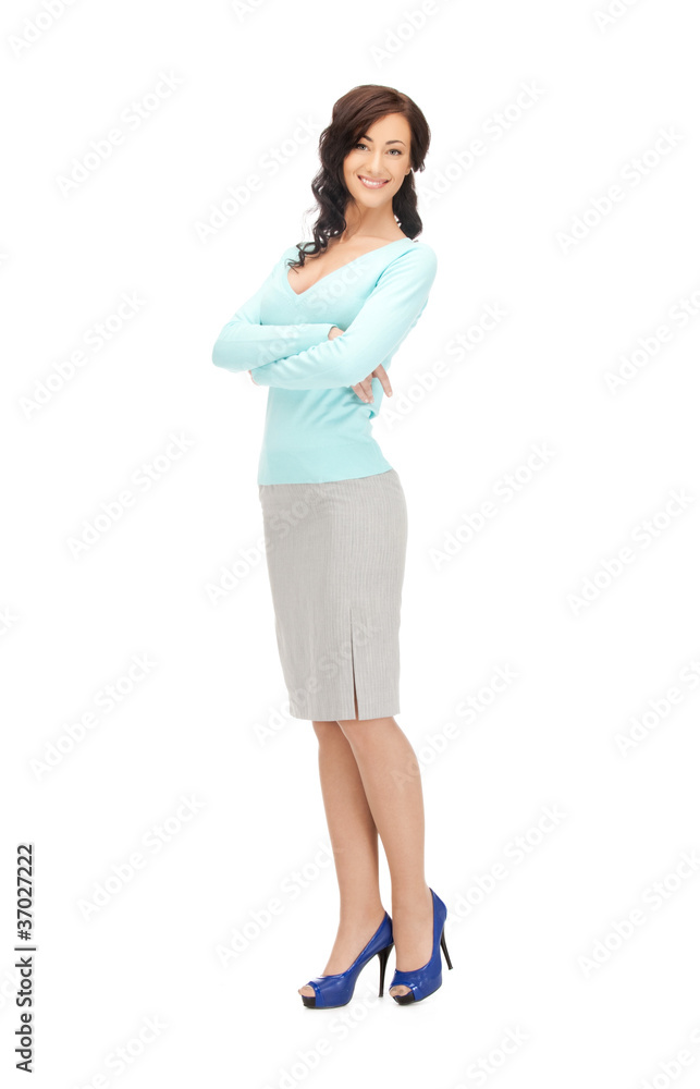 happy and smiling woman happy and smiling woman