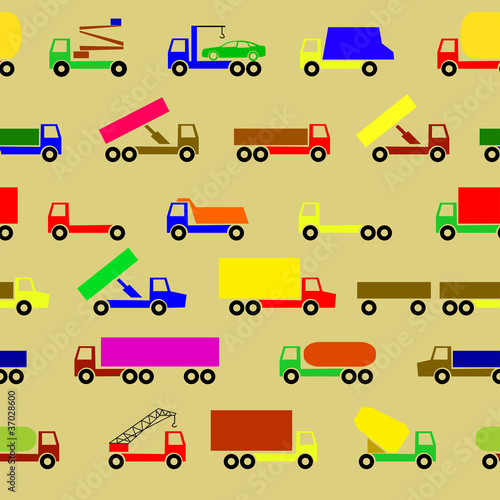 Cars, vehicles. Car body. Seamless wallpaper.
