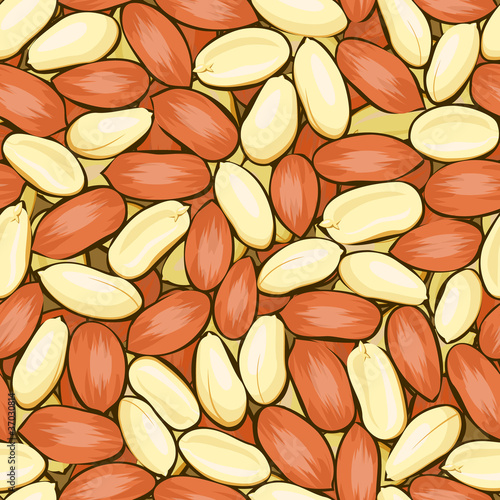 peanuts seamless background