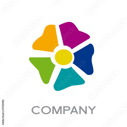 Logo farming, flower # Vector